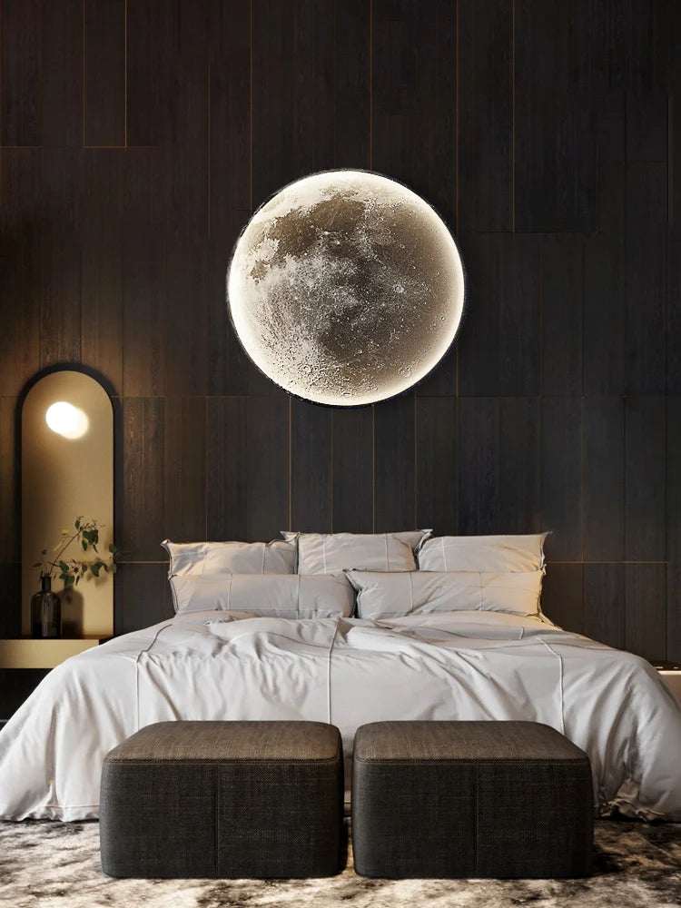 Moon Wall Lamp – Modern Artful Illumination for Your Space