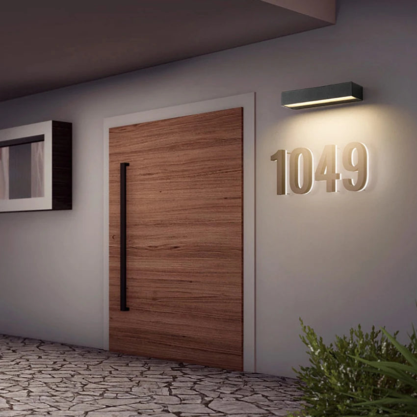 LED Wall Lamp: Stylish Outdoor Lighting for Any Space