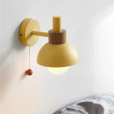 Modern Macaron Wall Light with Switch – Versatile Wall Sconce for Bedroom, Living Room, Bathroom, and Stairs