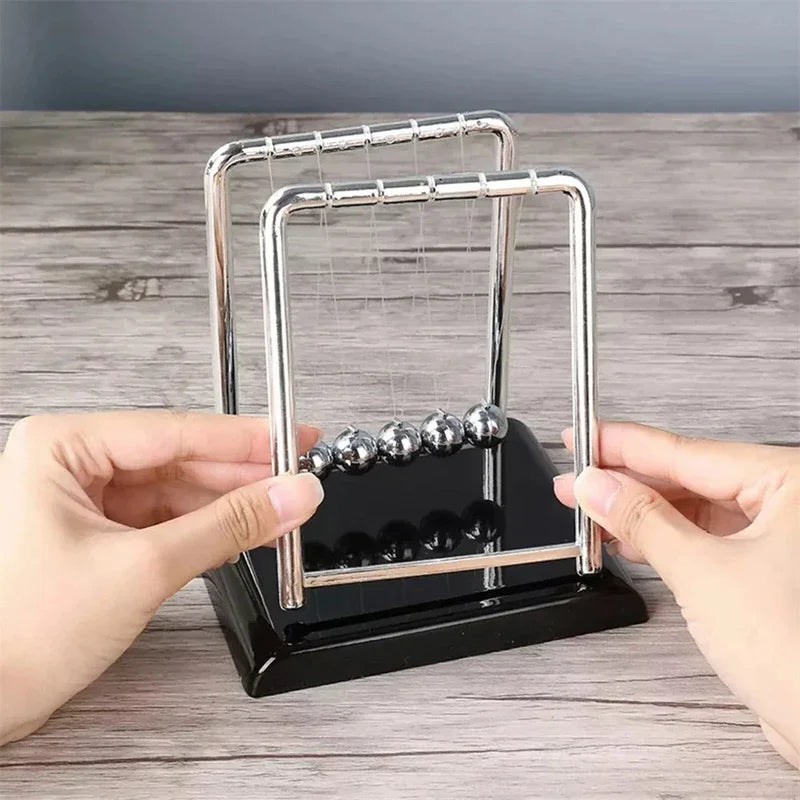 Newton's Cradle Balance Steel Ball Desk Toy – Educational Physics Pendulum for Home, Office, and Classroom Decor