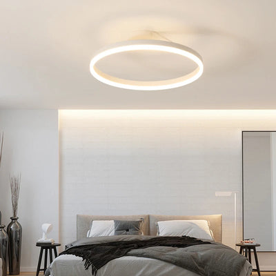 Modern LED Ceiling Light - Circular Lamps in 40/50/60CM - Ideal Fixtures for Living Room, Bedroom