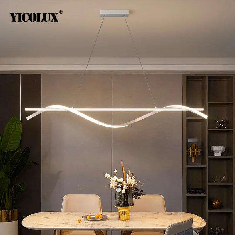 Modern LED Pendant Lights - Stylish Home Decoration for Dining Room, Kitchen, and More