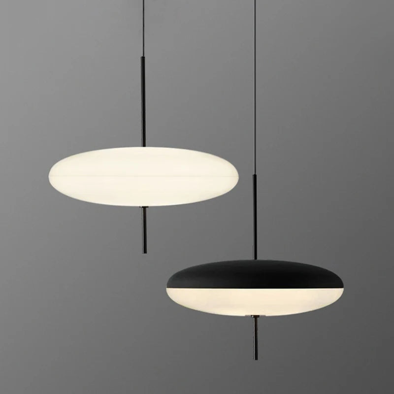 Nordic LED Pendant Light - Flying Saucer Design Lamp for Bedroom, Living Room, Bar, Cafe, Office