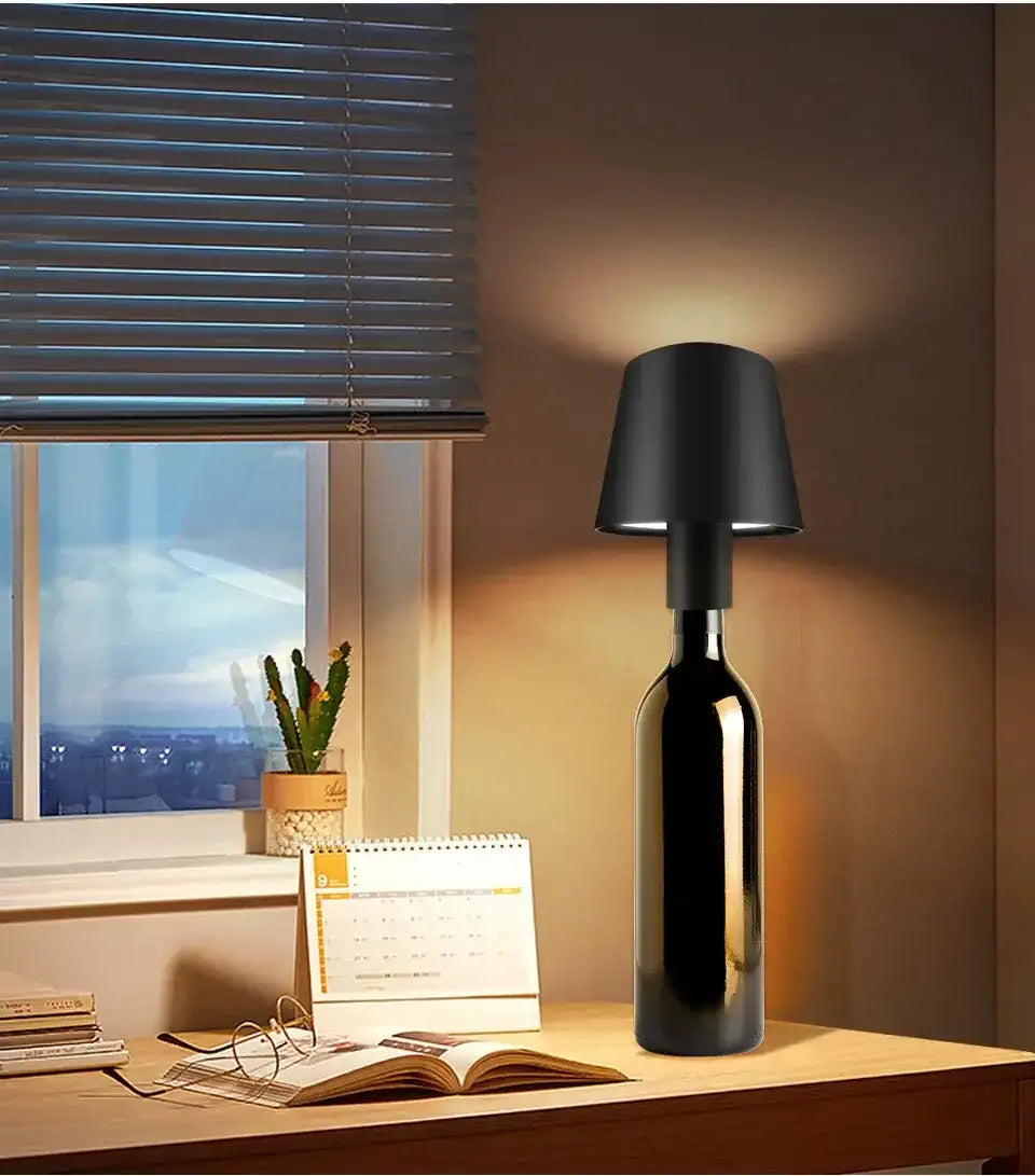 Rechargeable LED Table Lamp - Touch Sensor, Cordless, 3-Color Adjustab ...