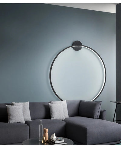 Modern Circle Background Decoration Lamp – LED Wall Light