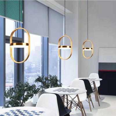 Modern LED Rotatable Pendant Lights for Bedroom Living Room Bathroom Ceiling Hanging Lamp