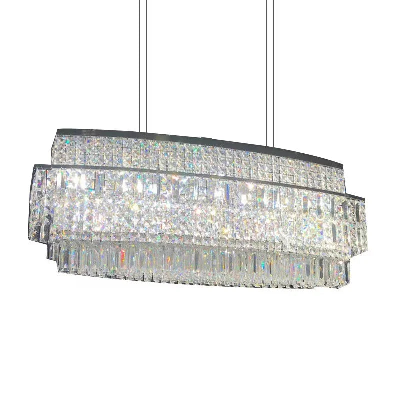 Classic Creative Luxury Crystal Chandelier - Elegant Pendant Lights Bedroom and Living Room Area