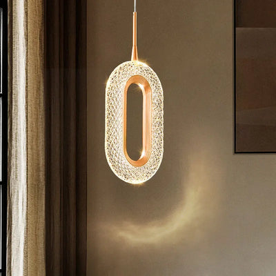 Modern Crystal LED Pendant Lamps: Elegant Lighting for Home Decor