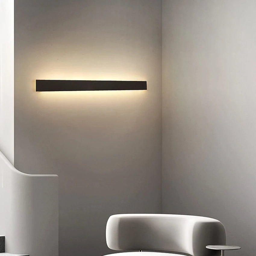 Modern LED Up and Down Wall Lamps: Aluminium Wall Light for Bedroom, Living Room, Corridor