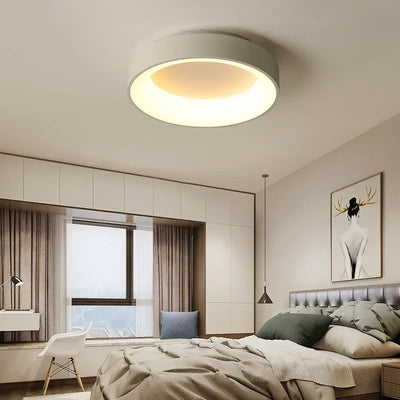 Nordic Modern LED Ceiling Light – Sleek Round Fixture for Indoor Spaces