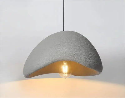 Nordic Wabi Sabi LED Pendant Light – Modern Chandelier for Living and Dining Spaces