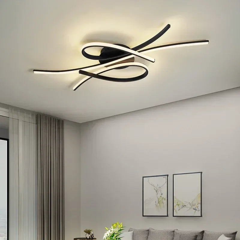 Elevate Your Space with Style: The Modern Dimmable LED Ceiling Chandelier