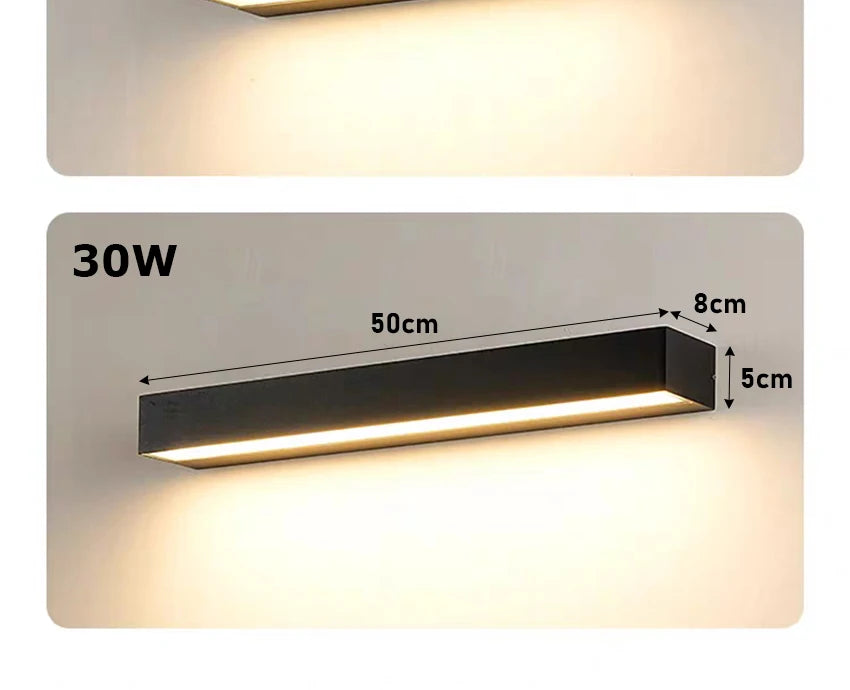 LED Wall Lamp: Stylish Outdoor Lighting for Any Space