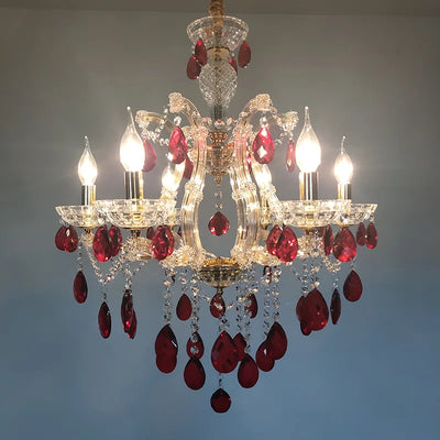 European Style Crystal Chandelier for Living Room, Dining Room, and Bedroom