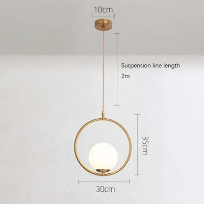 LED Chandeliers for Dining Table Room Lighting Fixture with Touch On/Off Switch, Glass Stone Lampshade