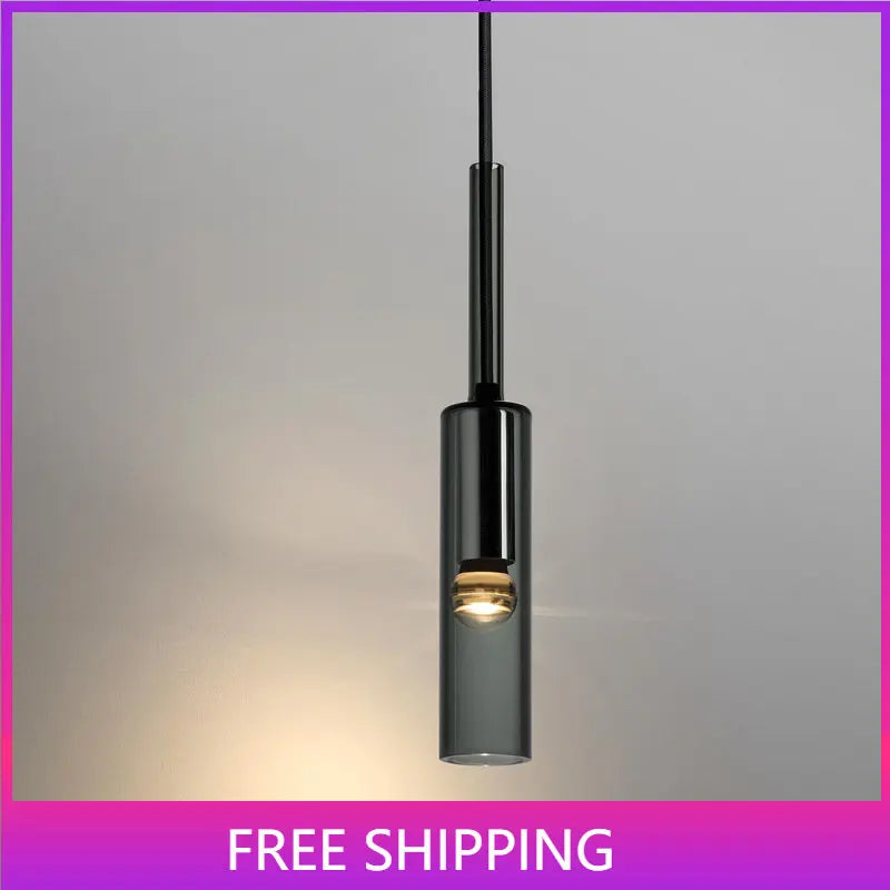 Modern Glass Pendant Light for Bedroom, Bar, Kitchen, and Dining Room