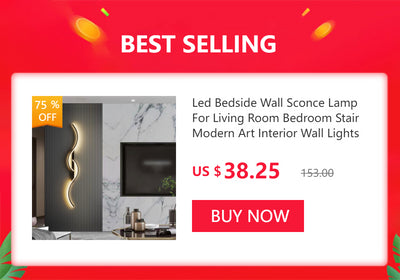 Modern LED Bedside Wall Lamp for Living Room, Bedroom, Stairs, TV Background - Minimalist Interior Wall Light