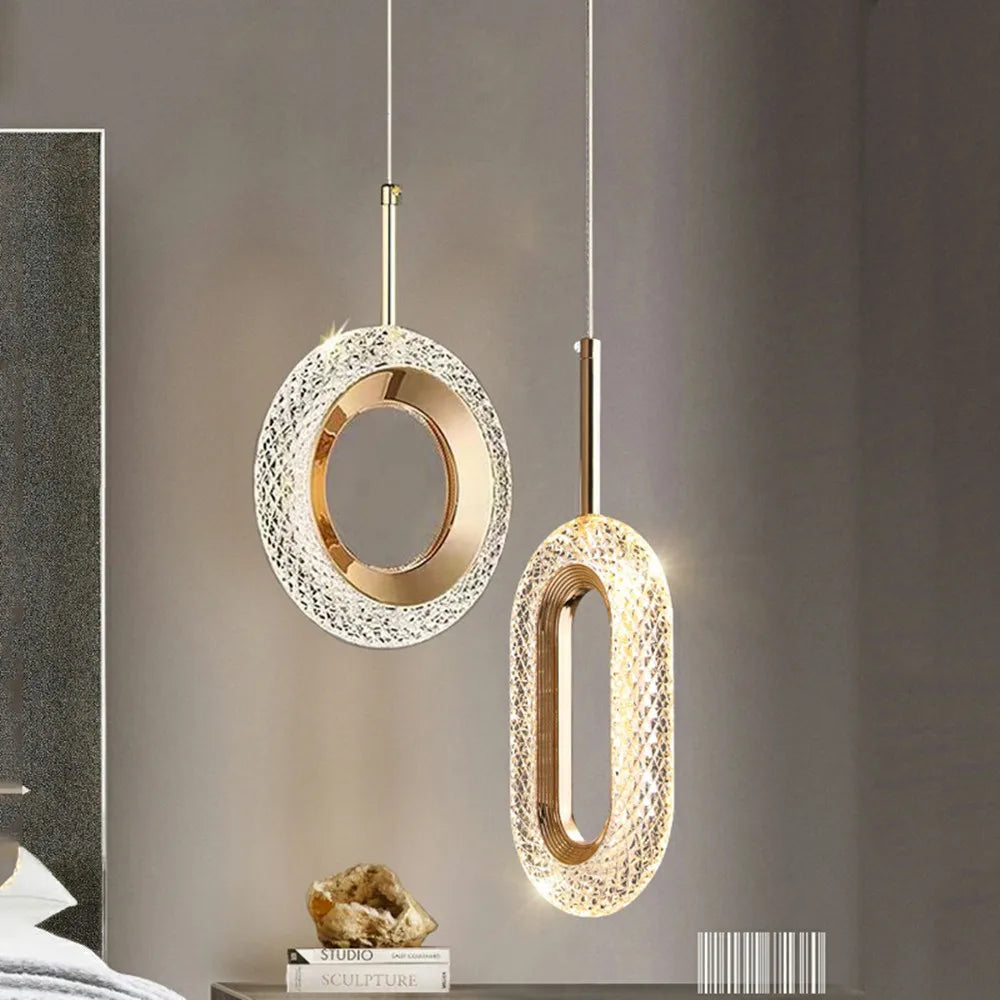 Modern LED Pendant Light for Living, Dining, Bedroom, Kitchen, and Bathroom Decor