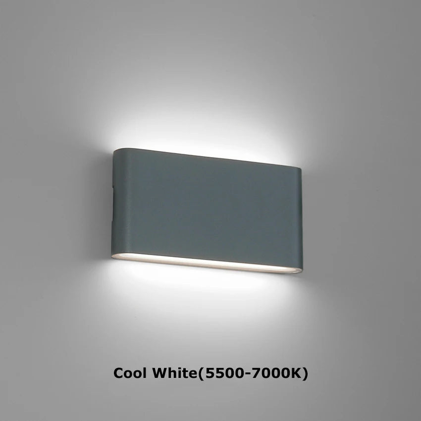 6W/12W Waterproof Outdoor/Indoor LED Wall Light