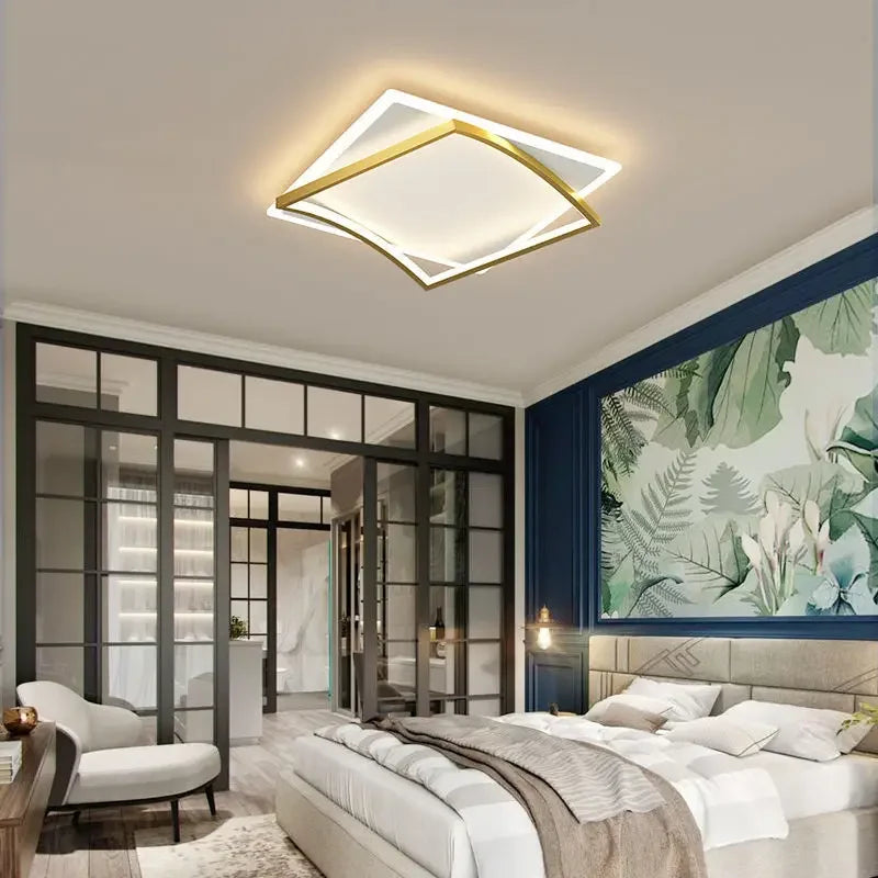 Modern LED Ceiling Lamp For Bedroom Living Dining Room, Kitchen Ceiling Chandelier