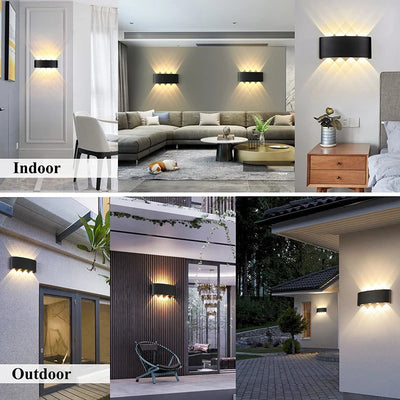 LED Wall Light – Waterproof Outdoor & Indoor Decor