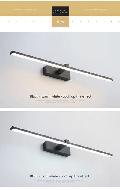 Modern LED Wall Lamp – Stylish Sconce for Bathroom and Home Decor