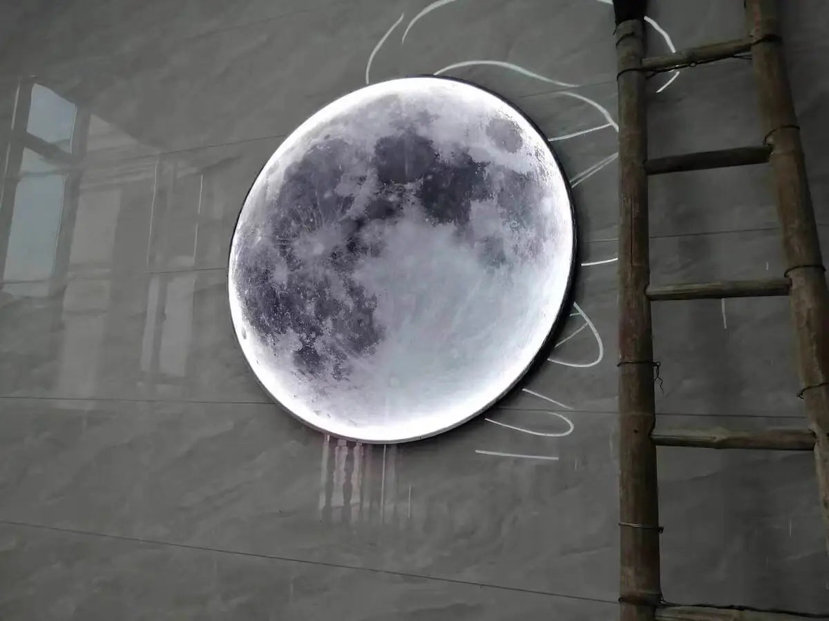 Moon Wall Lamp – Modern Artful Illumination for Your Space