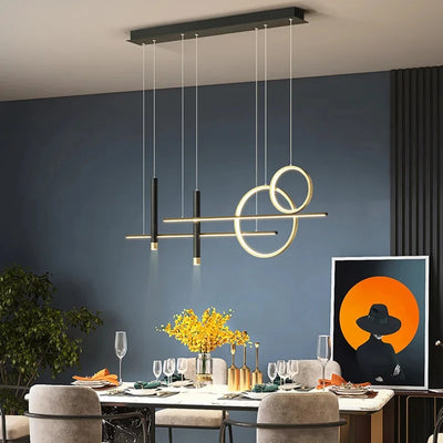 Modern LED Pendant Light – Luxury Dining Room Starry Chandelier