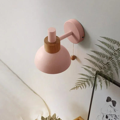 Modern Macaron Wall Light with Switch – Versatile Wall Sconce for Bedroom, Living Room, Bathroom, and Stairs