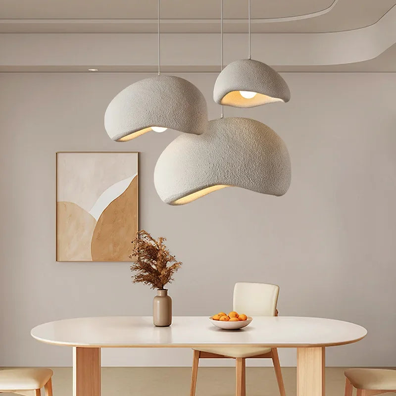 Minimalism Wabi Sabi LED Pendant Lamps: Elegant Lighting for Modern Spaces