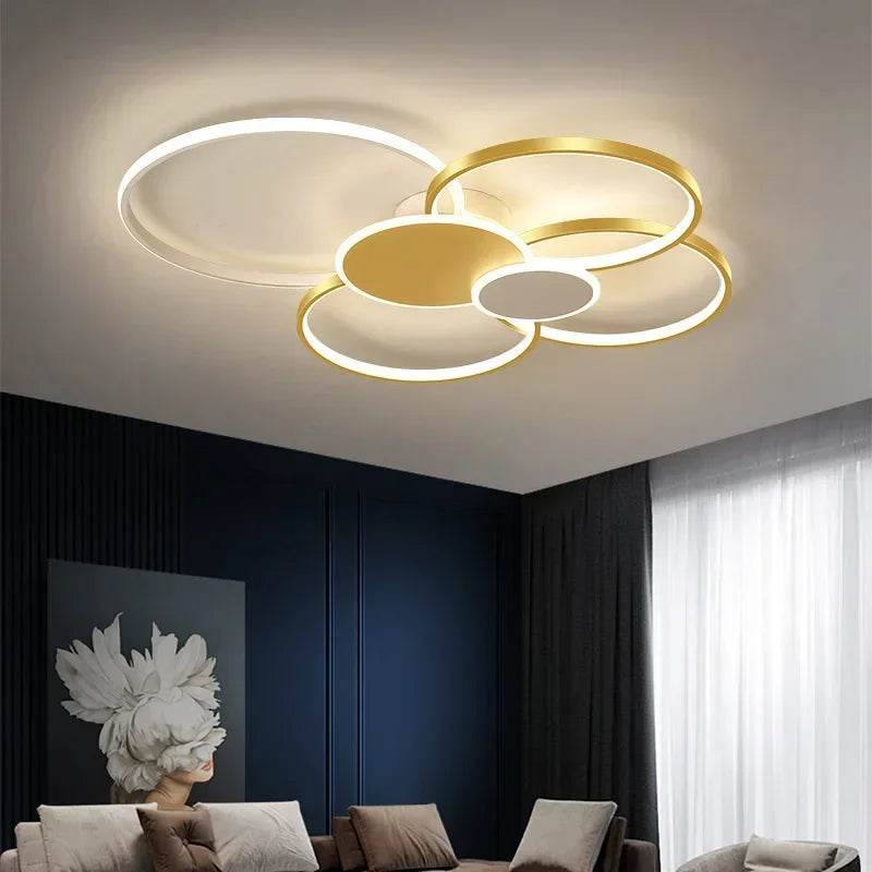 Modern LED Chandelier Light for Bedroom Dining Living Room Hall Indoor Lighting - Luxury Ceiling Lamp Fixture