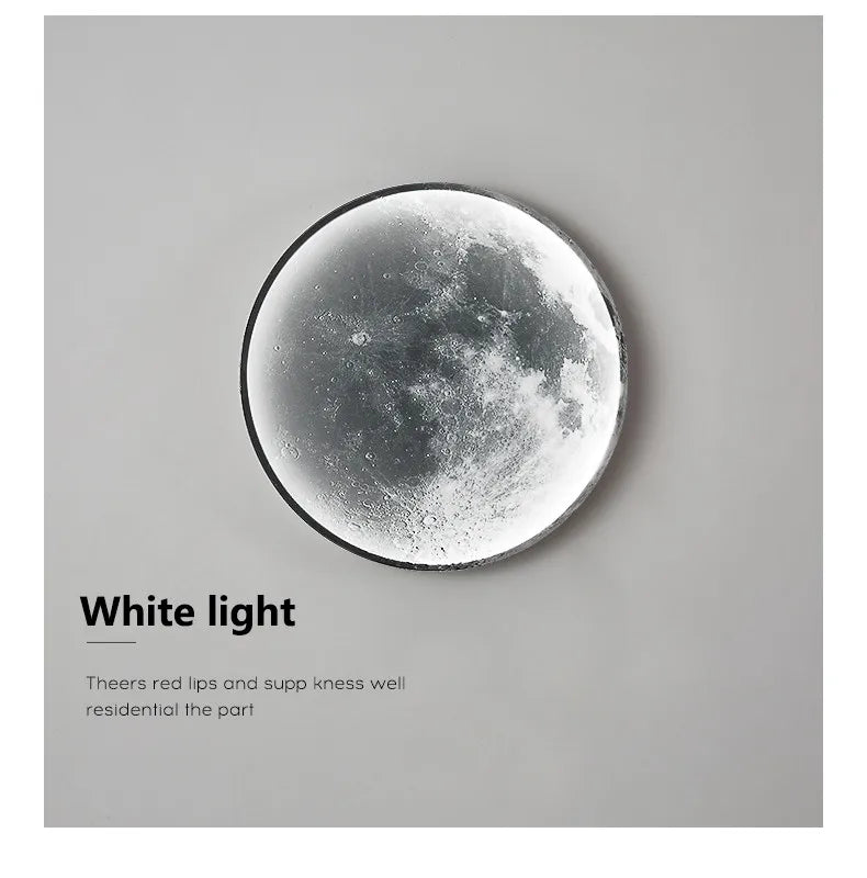 Moon Wall Lamp – Modern Artful Illumination for Your Space