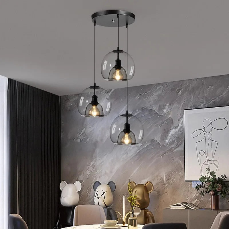 Modern LED Chandelier Pendant Lights - Decorative Interior Lighting Fixture for Dining Rooms, Bedrooms, and More