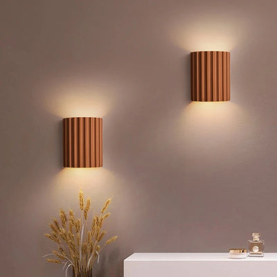 Modern Resin LED Wall Lamp - Stylish Lighting for Aisle, Bedroom, Living Room