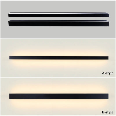 Modern Long Strip LED Wall Lamp – Outdoor Waterproof Lighting Solution