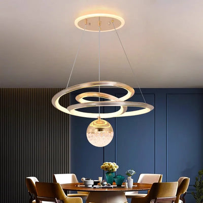 Modern Home Decor LED Pendant Lights - Chandeliers for Living Room and Dining Room