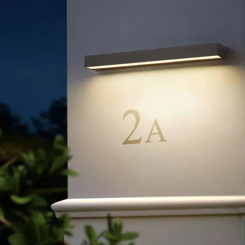 LED Wall Lamp: Stylish Outdoor Lighting for Any Space