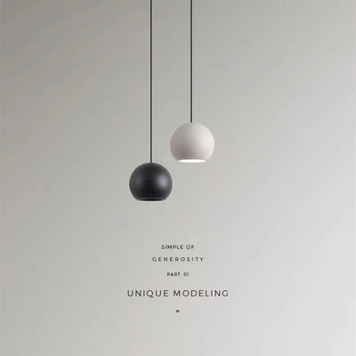 Modern Simple Ball Pendant Lights – Nordic Hanging Ceiling Lamps for Cafe and Bar Decor