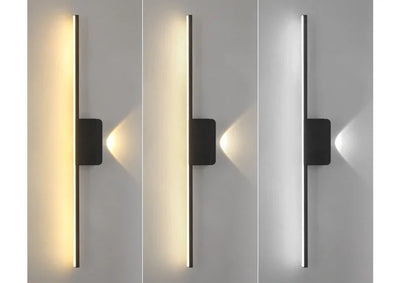 Modern Minimalist LED Wall Lamp - Dimmable Bedroom & Living Room Sconce