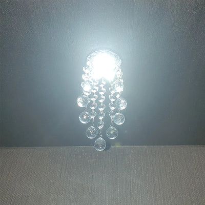 Modern Mini Crystal Chandelier - Elegant Living Room and Bedroom Lighting Fixture