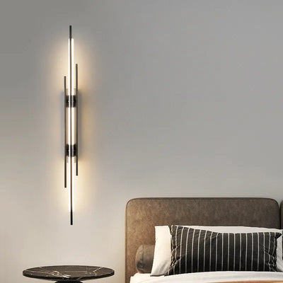 Modern LED Long Wall Lamp - Versatile Lighting for Bedroom, Living Room, and Dining Room - Stylish Wall Sconce for Staircase and Corridor, 110V/220V