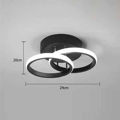LED Ceiling Lamp - Nordic Modern Ceiling Chandelier Lights for Room, Aisle, Balcony Decoration