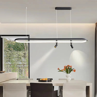 Modern LED Pendant Lights for Dining Room: Indoor Lighting Ceiling Lamp with Hanging LED Chandelier