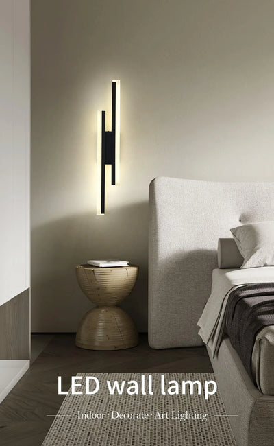 Modern LED Wall Light – Stylish Sconce for Living Rooms, Stairs, and Corridors