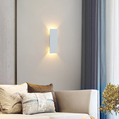 Modern LED Wall Lamp Bedside Room Bedroom Aluminum Material, Up & Down Shade Direction