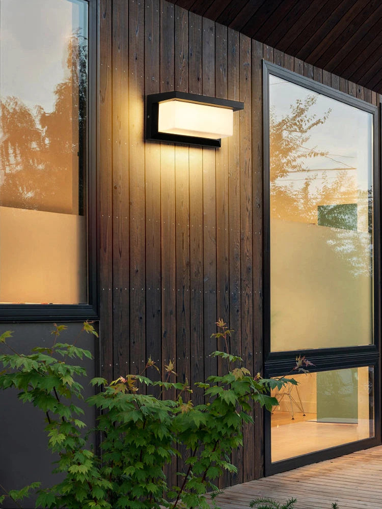 Motion Sensor Outdoor Wall Light – 20W Waterproof LED Porch Lighting