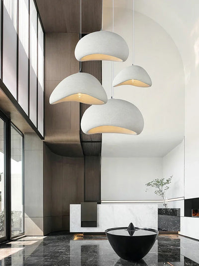 Minimalism Wabi Sabi LED Pendant Lamps: Elegant Lighting for Modern Spaces