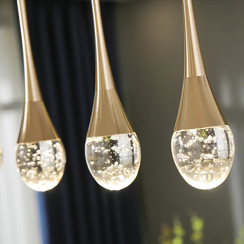 Modern Bubble Crystal Pendant Lights: Ideal for Dining Room, Bedroom, Shop, Bar, Cafe, Home Decoration