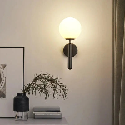 Nordic Modern Wall Lamp - Sleek Indoor Lighting Fixture for Bedroom, Bathroom, and More