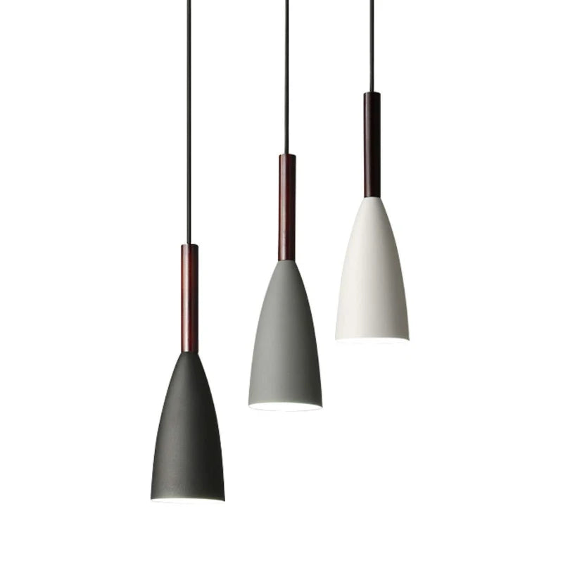 Sleek Modern 3-Head Nordic Pendant Light  for Living Room, Dining Table, Kitchen Island, and Bedroom Decor